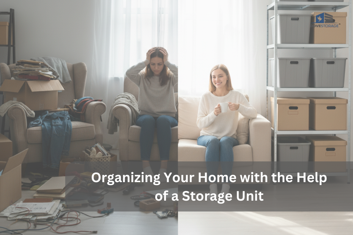  Organizing Your Home with the Help of a Storage Unit